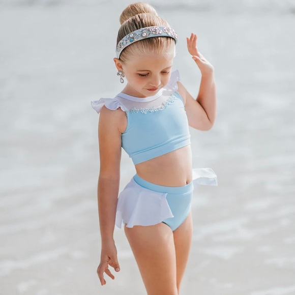 NEW Only Little Once Two Piece Cinderella Swimsuit